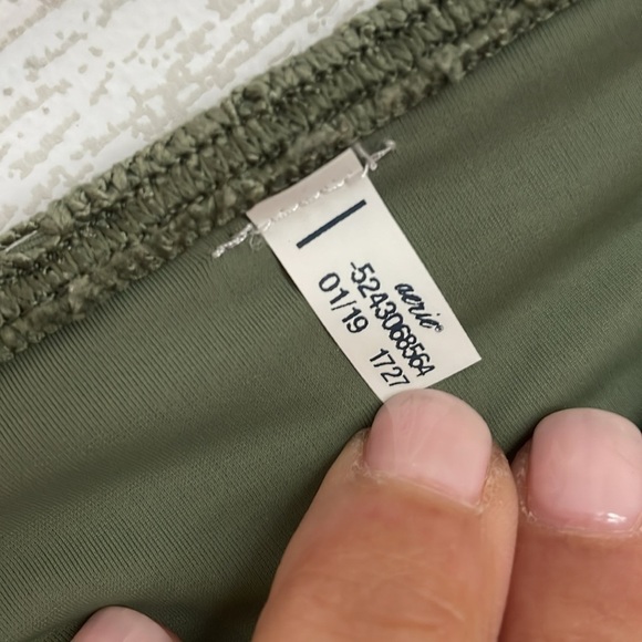 Aerie Cheeky Green‎ Crochet Bikini Bottoms Size M - Picture 6 of 7